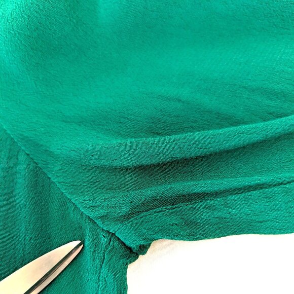 BCBGMAXAZRIA | Tunic Dress Ultra Green "Levin” Pleated  | Size XS - Picture 8 of 12